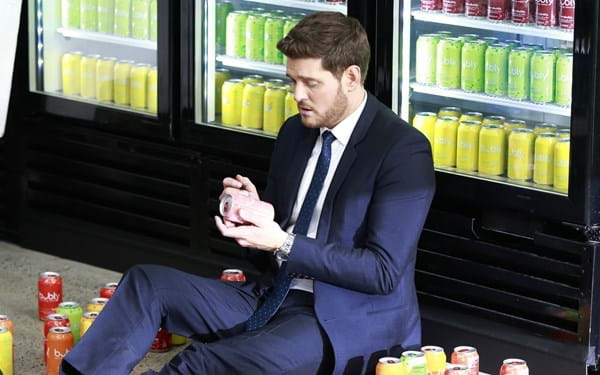 Michael Bublé launches bubly campaign