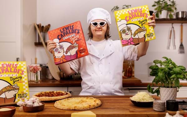 Lewis Capaldi launches pizza range