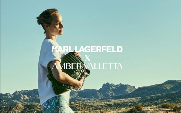 Amber Valletta for Karl Lagerfeld