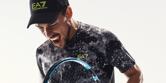 Fabio Fognini fronts Emporio Armani campaign