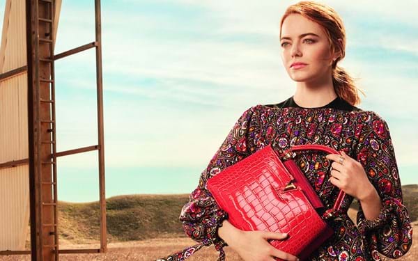 Emma Stone fronts debut Louis Vuitton campaign
