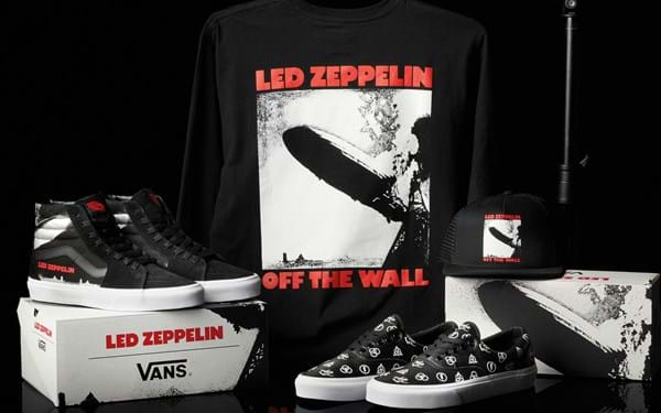 Led Zeppelin partner with Vans