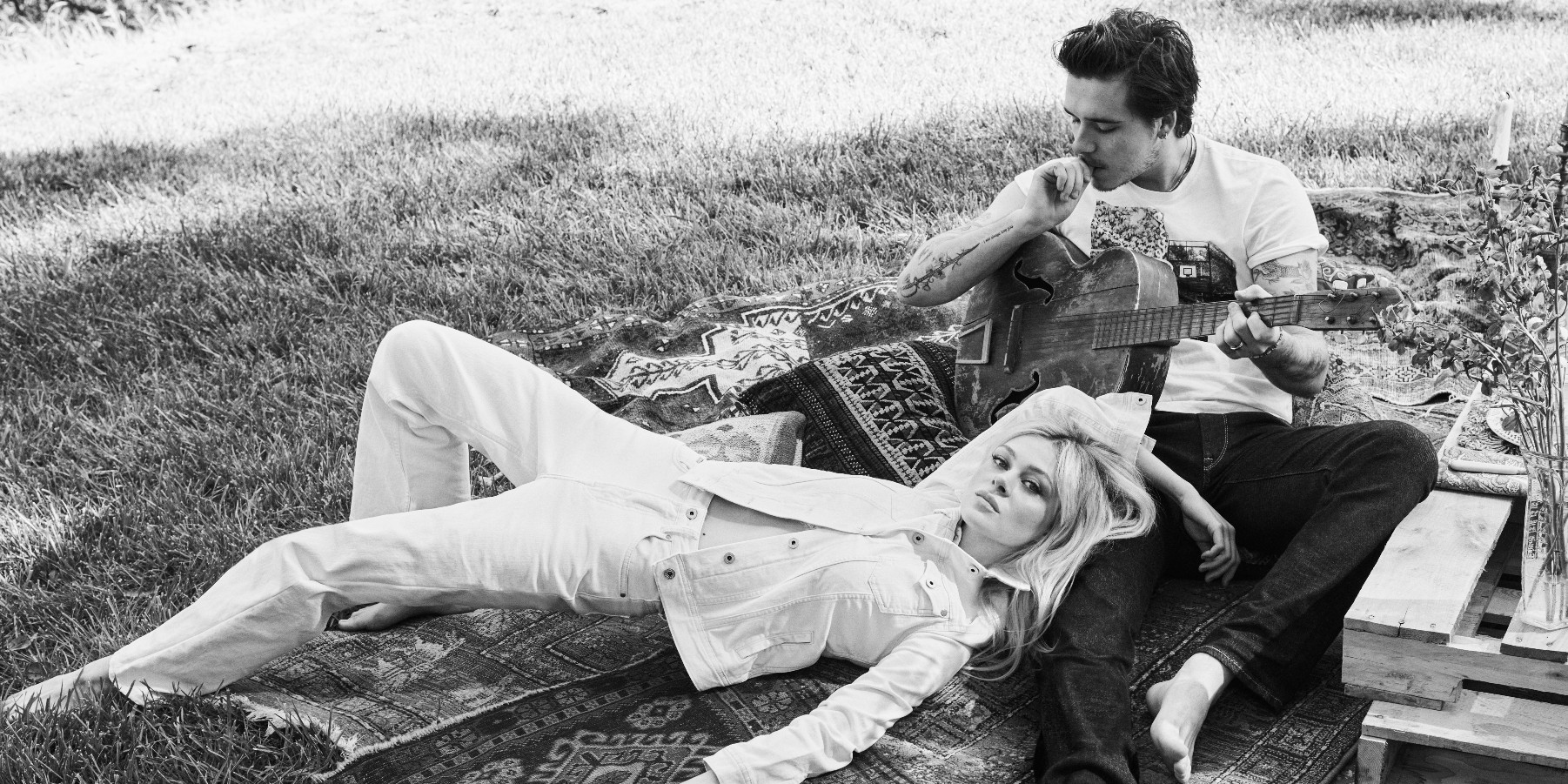 Brooklyn Beckham and Nicola Peltz star in Pepe Jeans campaign